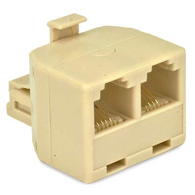 Two - Way Phone Splitter (Ivory)