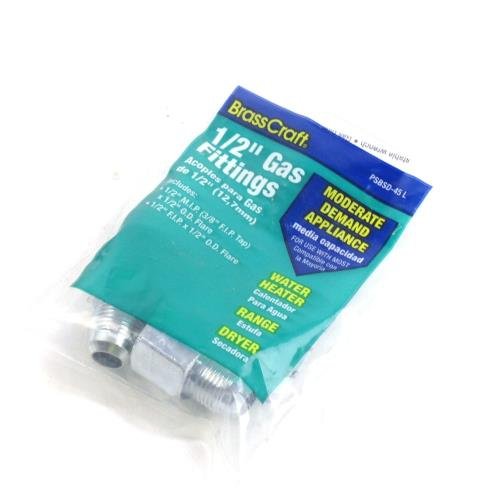 Brass Craft 1/2" Galanized Connection Fittings - PSBSD-45L