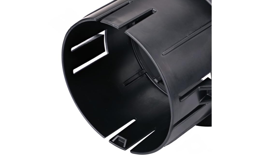 NDS Draintech 3 in. Spigot each Hub Plastic Adapter 1 pk
