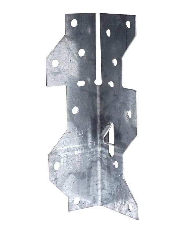 Simpson Strong Tie 1 7/16" x 4 1/2" Steel Frame Angle Bracket - Silver - Wall Mount
