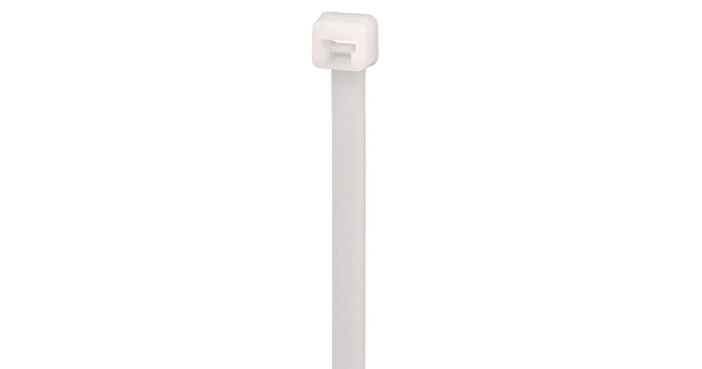 Panduit PLT4S-C Pan-Ty Locking Tie, Standard, 14.5-Inch Length, Nylon 6.6, Natural (100-Pack)