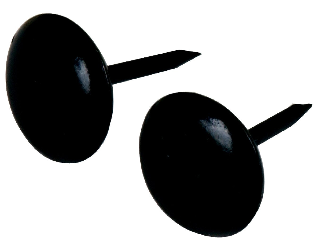 The Hillman Group 532467 Upholstery Nails Black Finish (25-Pack)