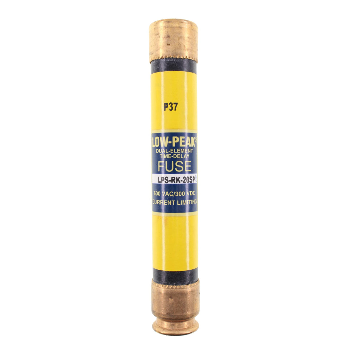 Bussmann LPS-RK-20SP 20 Amp 600V Time-Delay/Slow Blow Class RK1 Fuse