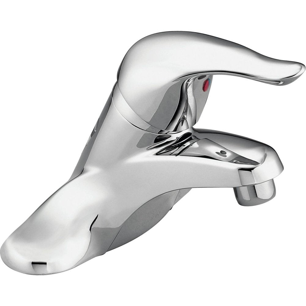 Moen L64601 Chateau One-Handle Low Arc Bathroom Faucet, Chrome