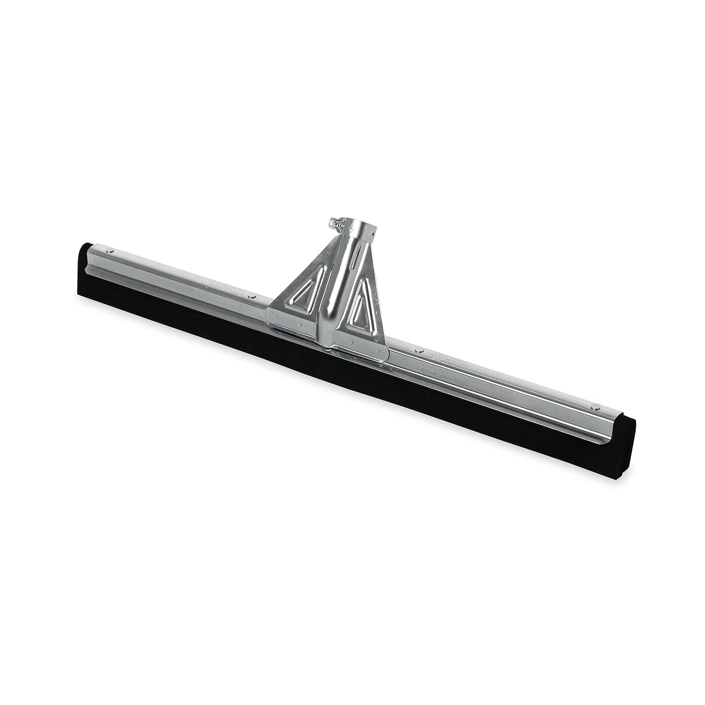 Rubbermaid Commercial Products Heavy-Duty Floor Squeegee, 22-inch Dual Moss, Silver/Metal, Heavy Duty Rubber Floor Scrubber for Bathroom/Garage/Tile
