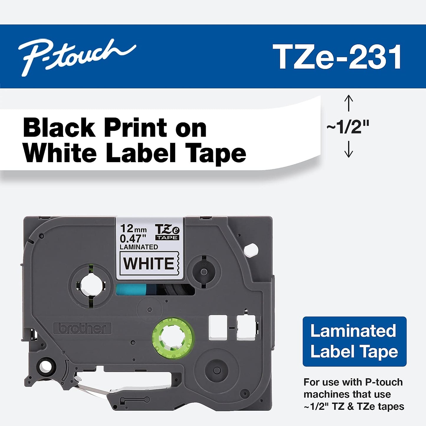 BRTTZE231 - Brother TZE231 Label Tape