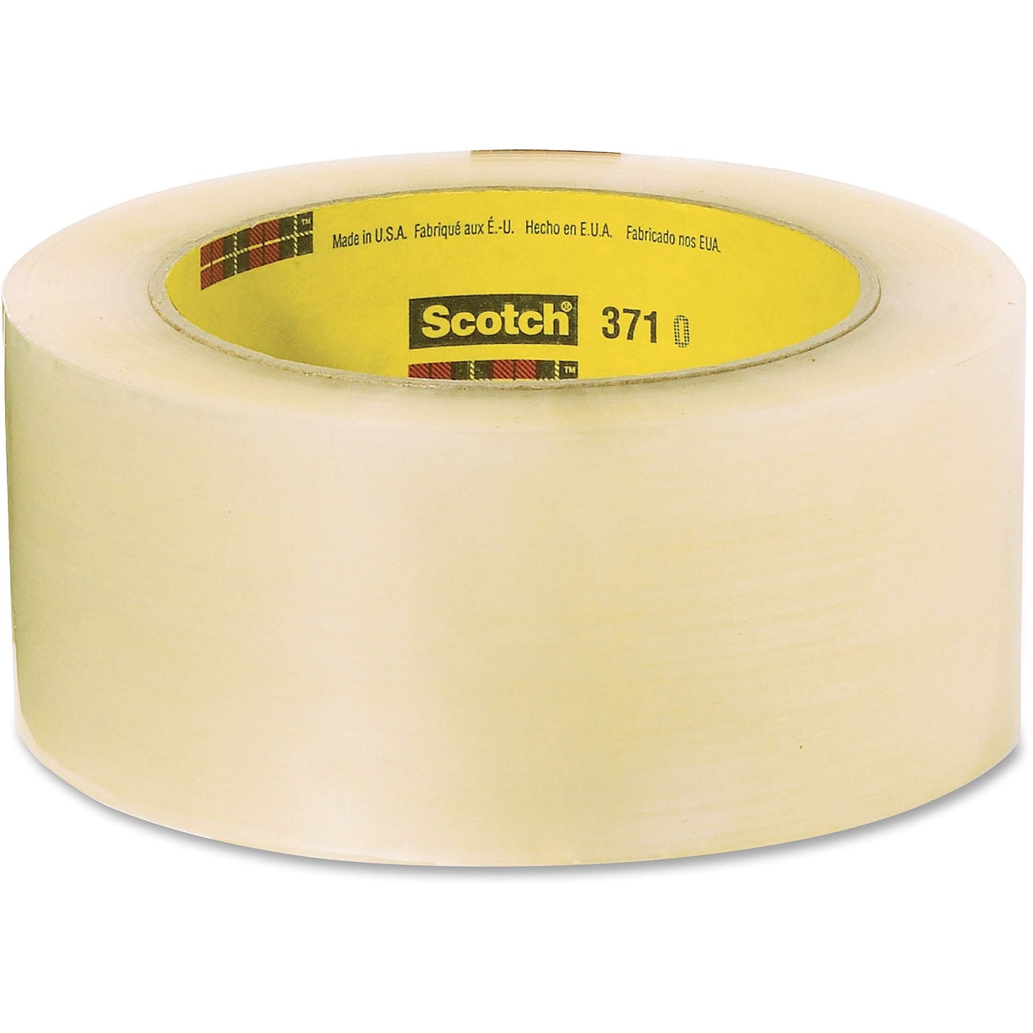 2" x 110 yds. Clear Scotch Box Sealing Tape 371