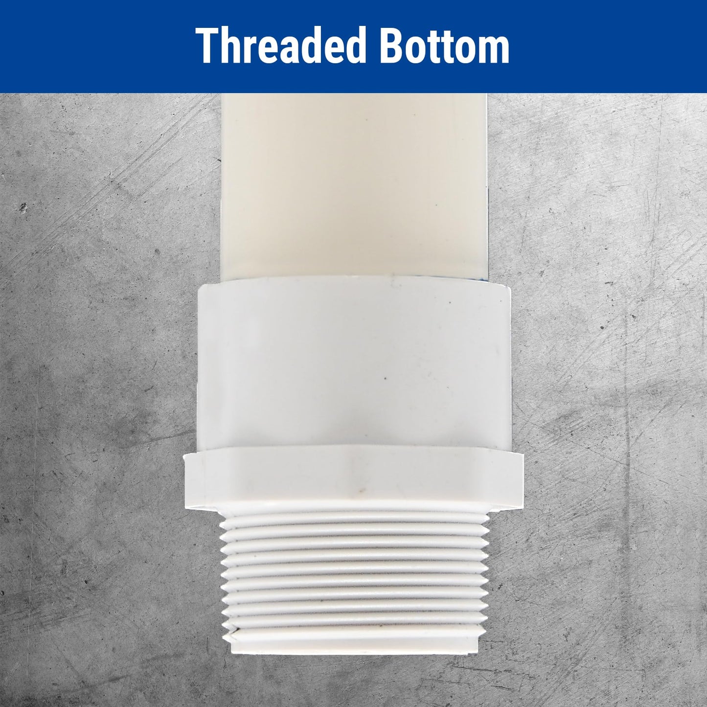THE BASEMENT WATCHDOG Model BW-QCP Quick Connect Pipe - Pre-Assembled Discharge Pipe Makes Sump Pump Installation Quick and Easy