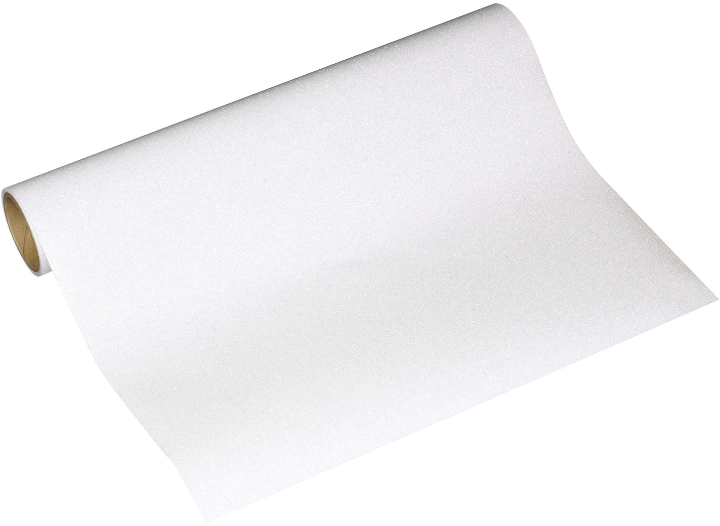 Siser Glitter Heat Transfer Vinyl: Rainbow White, 11.8 x 36 inches