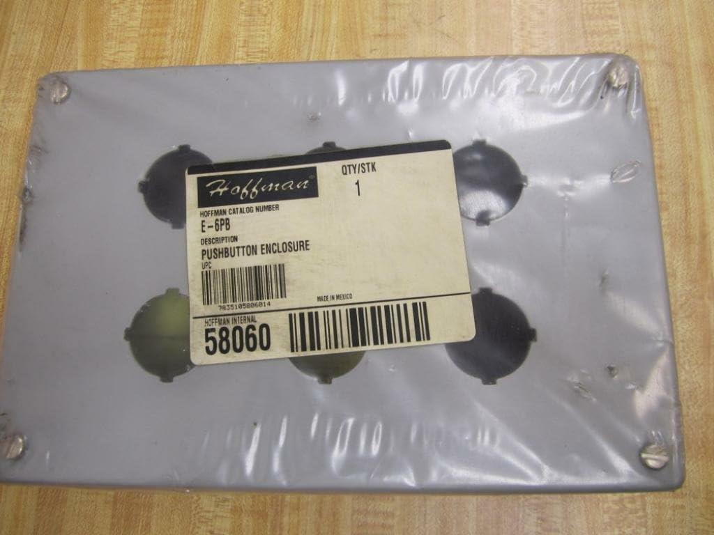 E6PB - Metal Enclosure, 30.5mm, Electrical/Industrial, Steel, 241 mm, 159 mm, 76 mm, IP65 (E6PB)