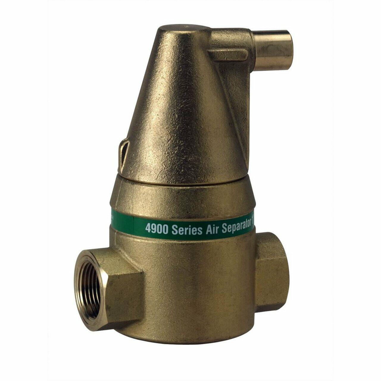 Taco 49075 3/4-Inch NPT Air Separator, Bronze