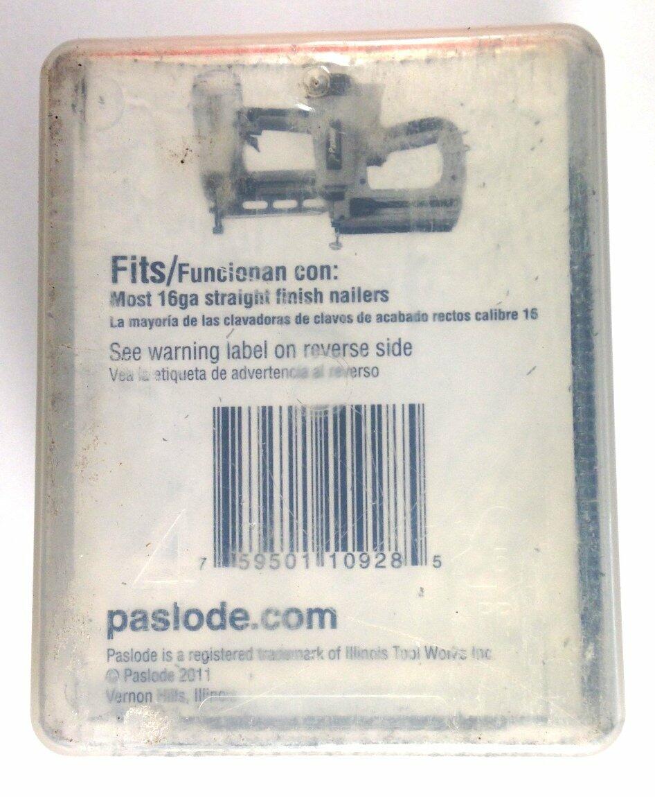 Paslode, 650287, Finish Nail, 16 ga, 2-1/2 In, PK2000