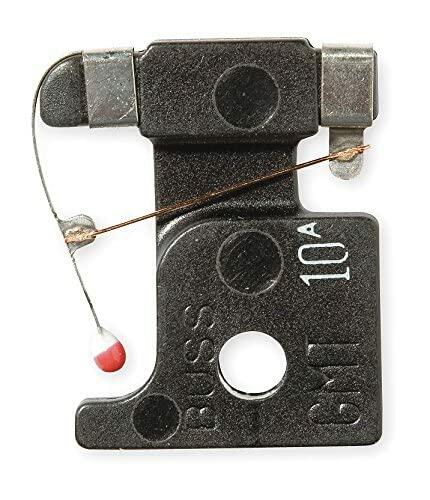 Cooper Bussmann GMT-10A Fuse; Indicating/Telecom; Fast Acting; 10A; Dims 0.81X0.688 ; Thermoplastic; Plug-In