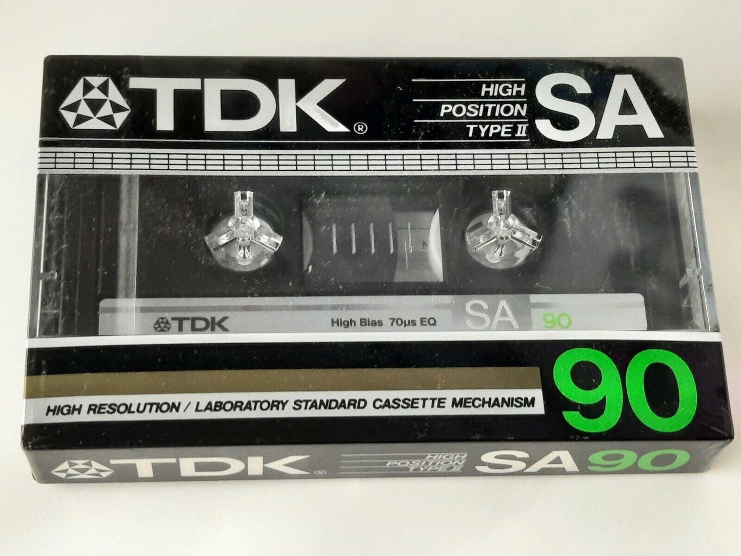 TDK SA 90 minute Super High Resolution Type II Audio Cassette Tape
