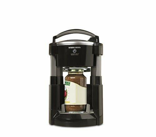Black & Decker JW200BM Lids Off Jar Opener, Stainless