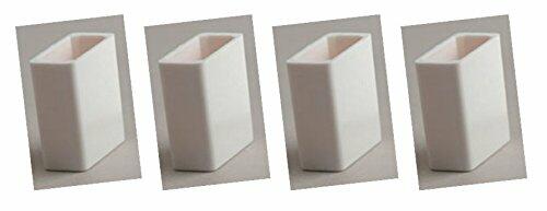 ELFA White Frame Feet Set of 4