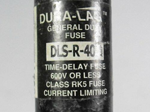 COOPER BUSSMANN DLS-R-40 Class RK5, Voltage Rating 600VAC/300VDC, TIME DELAY/Slow Blow, Fuse