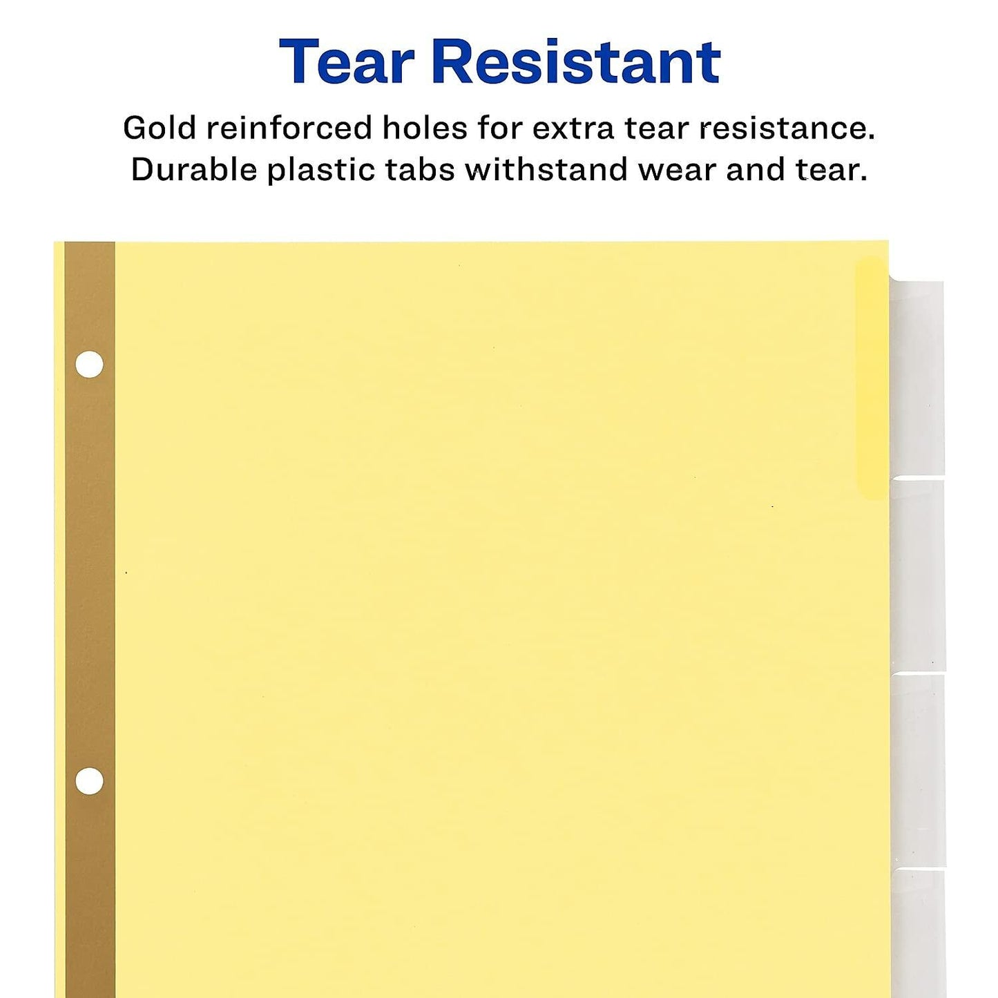Avery 11116 Insertable Standard Tab Dividers, 8-Tab, Legal,Buff