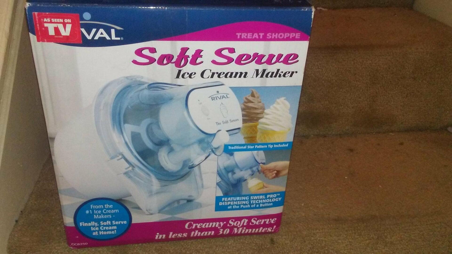 Rival GC8250 Soft Serve Ice Cream Maker