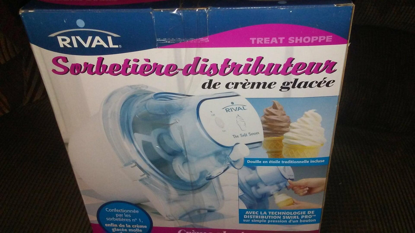 Rival GC8250 Soft Serve Ice Cream Maker