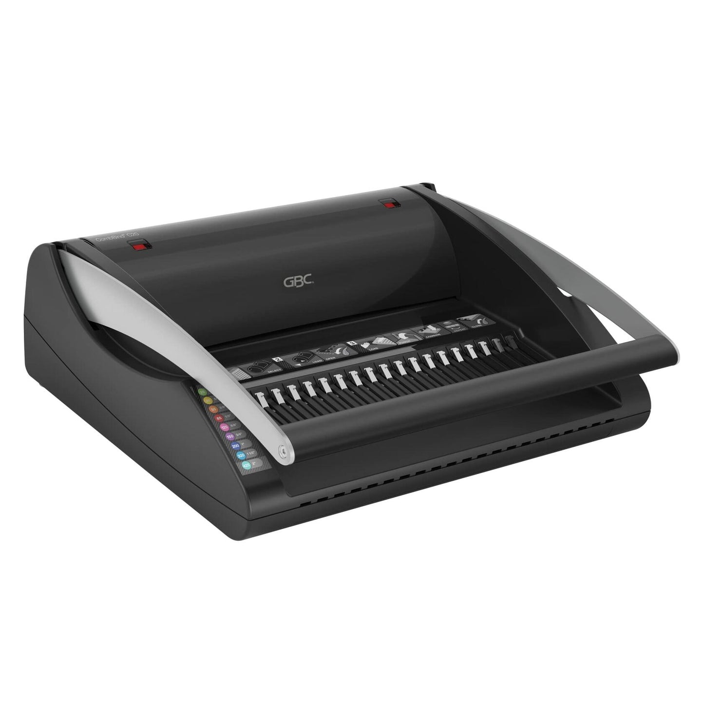 GBC Binding Machine, Manual, 320 Sheet Binding Capacity, 20 Sheet Punch Capacity, CombBind C20 (7706172)