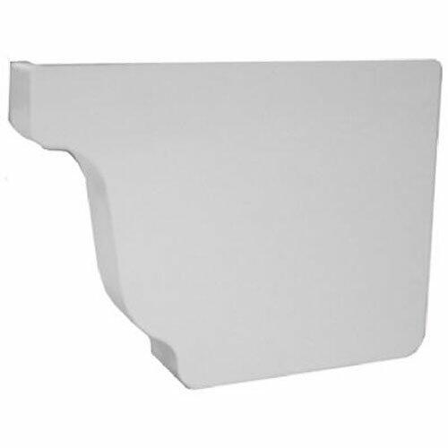 GENOVA Products TV187328 WHT RH End Cap