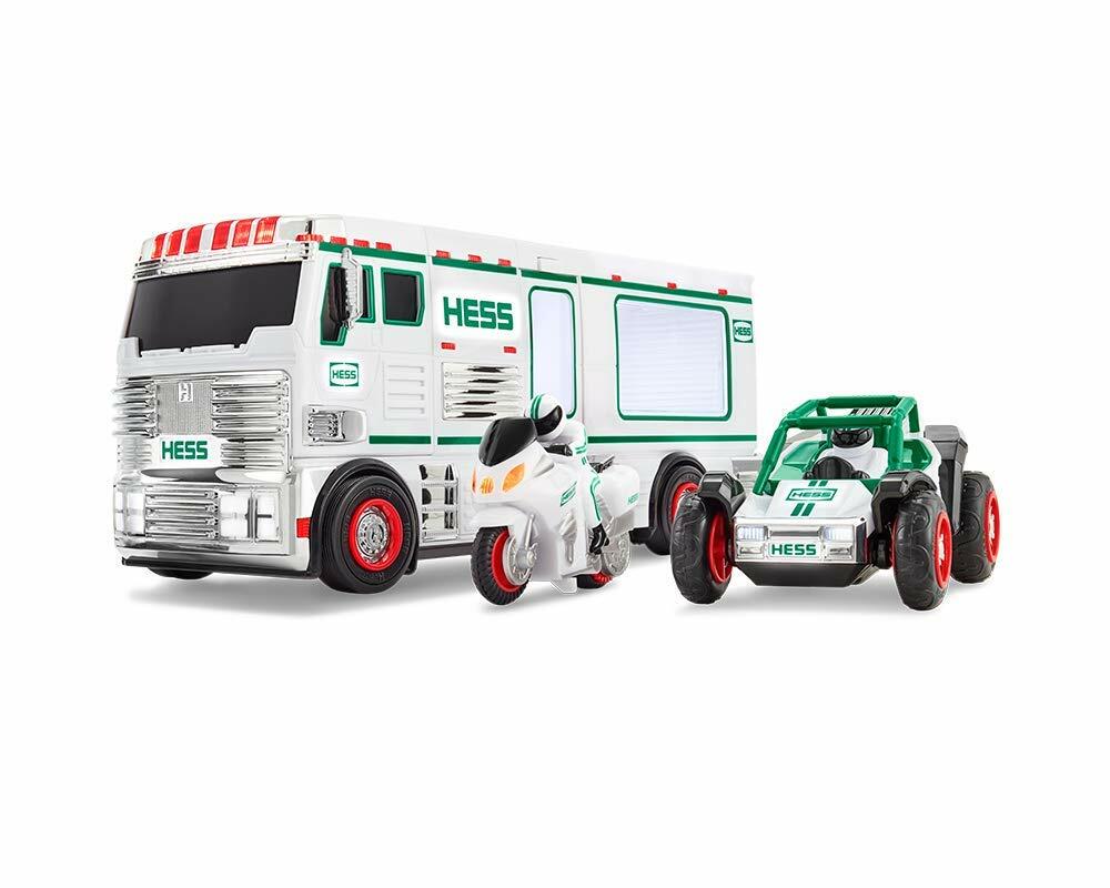 Hess 2018 Toy Truck - RV with ATV and Motorbike