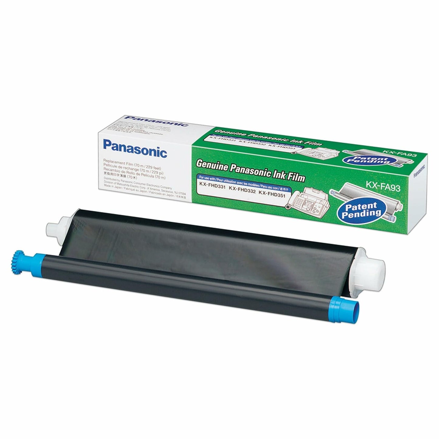 Panasonic KX-FA93 70m Film Roll for KX-FHD331 Series