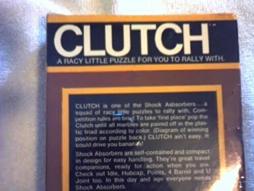 1974 Reiss Games, Inc. Reiss Games Clutch Puzzle Game a Racy Little Puzzle for You to Rally with a Subsidiary of National Paragon Corporation...the Creative Recreation Company (Factory Sealed Version From 1974)