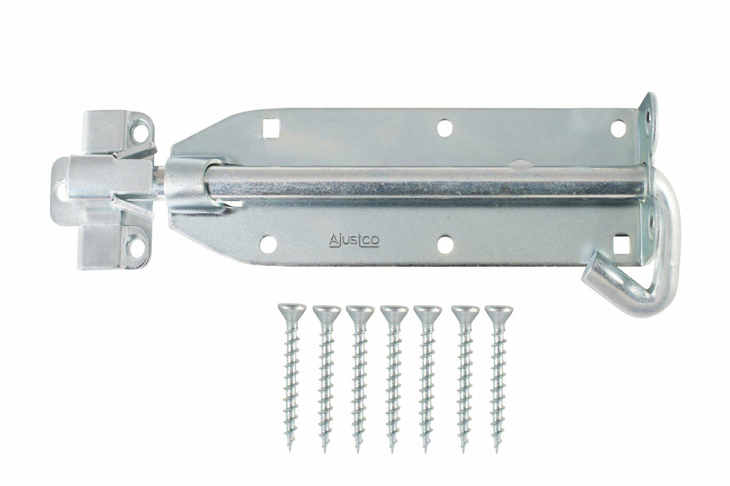 AjustLock 8 Inch Zinc Heavy Duty Double Eye Pad Bolt Lock