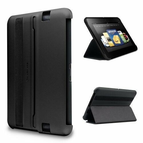 Marware MicroShell Folio Lightweight Standing Case for Kindle Fire HD 7", Black (only fits Kindle Fire HD 7")