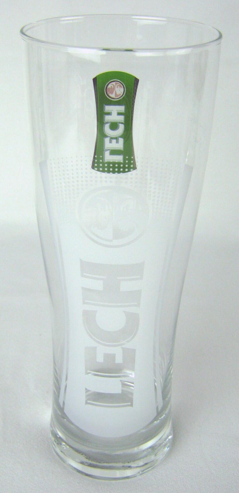 Lech 10 Oz (.3 L) Lech'10 Case of 6 Beer Glasses