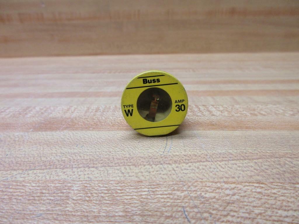 Bussmann W-30 Plug Fuse W30 (Pack of 5)