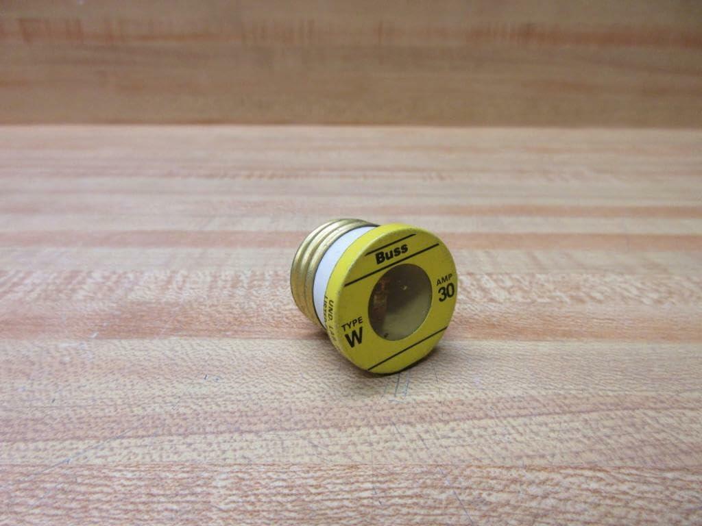 Bussmann W-30 Plug Fuse W30 (Pack of 5)
