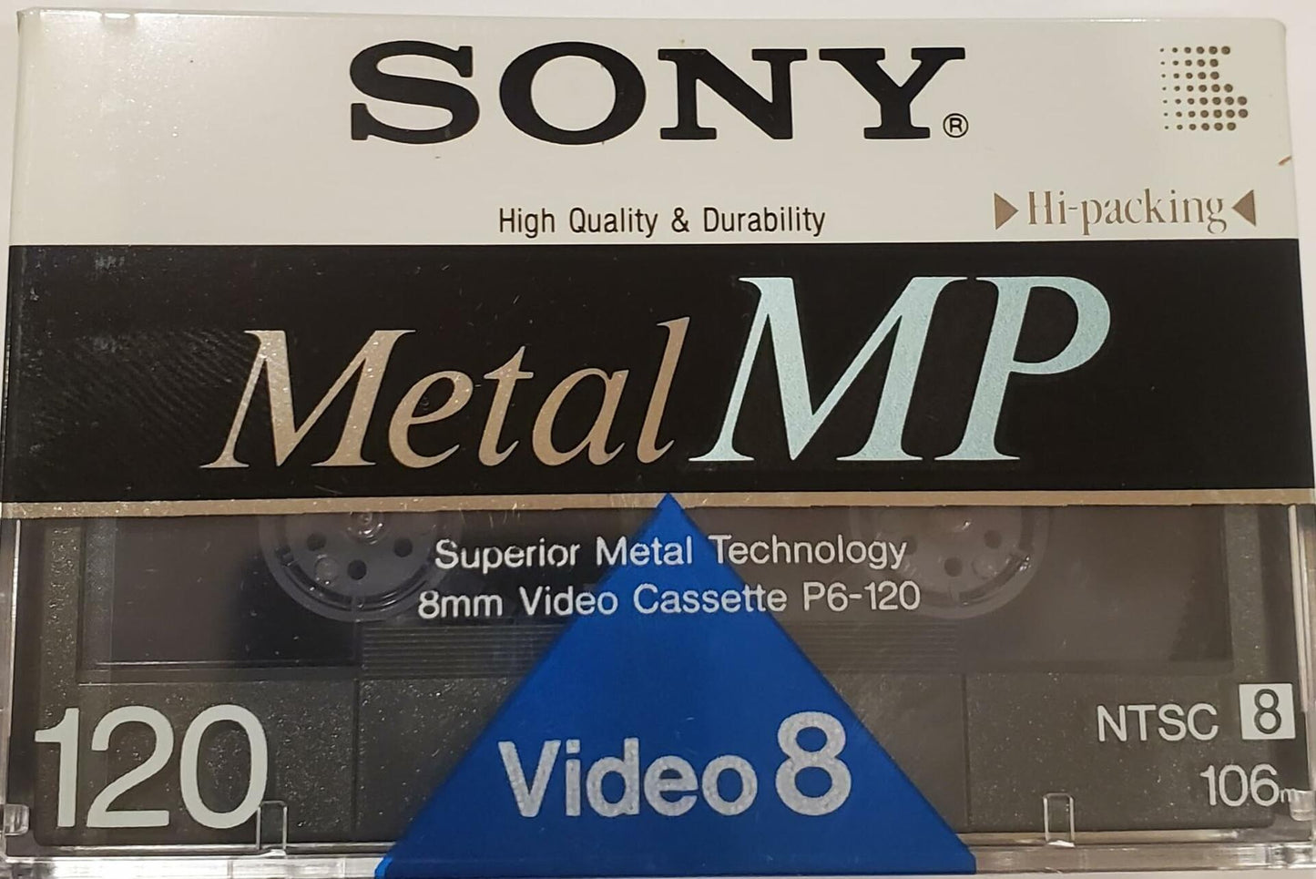 Camcorder Video Tape 8 mm Standard 120 Minutes