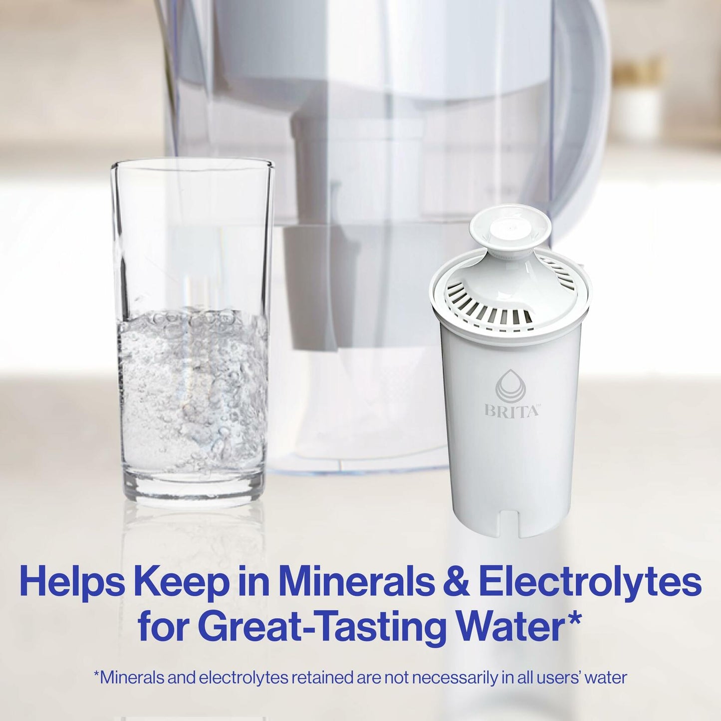 Brita Standard Water Filter, Standard Replacement Filters for Pitchers and Dispensers, BPA Free, 6 Count