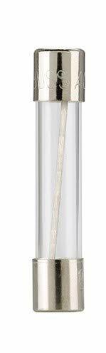 Bussmann AGC-10 AGC Series Fuse, Fast Acting, 10 Amp, 250V, Glass Tube, 1/4" x 1-1/4" (Pack of 5)