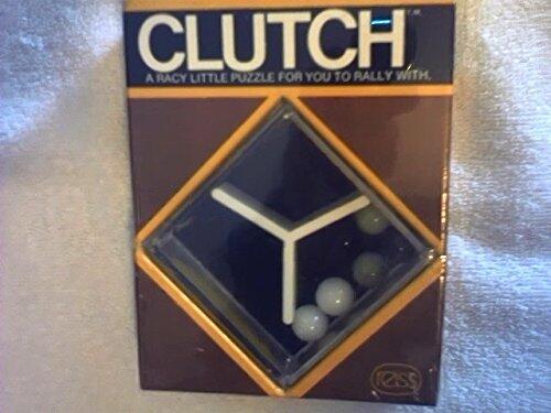 1974 Reiss Games, Inc. Reiss Games Clutch Puzzle Game a Racy Little Puzzle for You to Rally with a Subsidiary of National Paragon Corporation...the Creative Recreation Company (Factory Sealed Version From 1974)