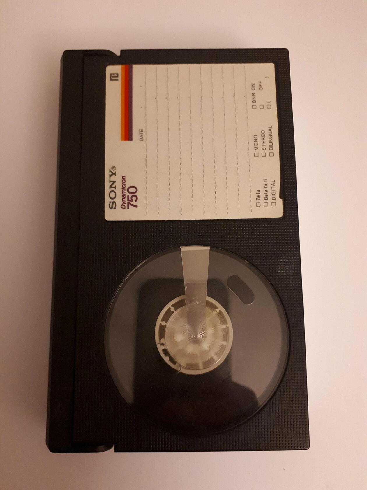 Sony Dynamicron L-750 Beta Video Tape