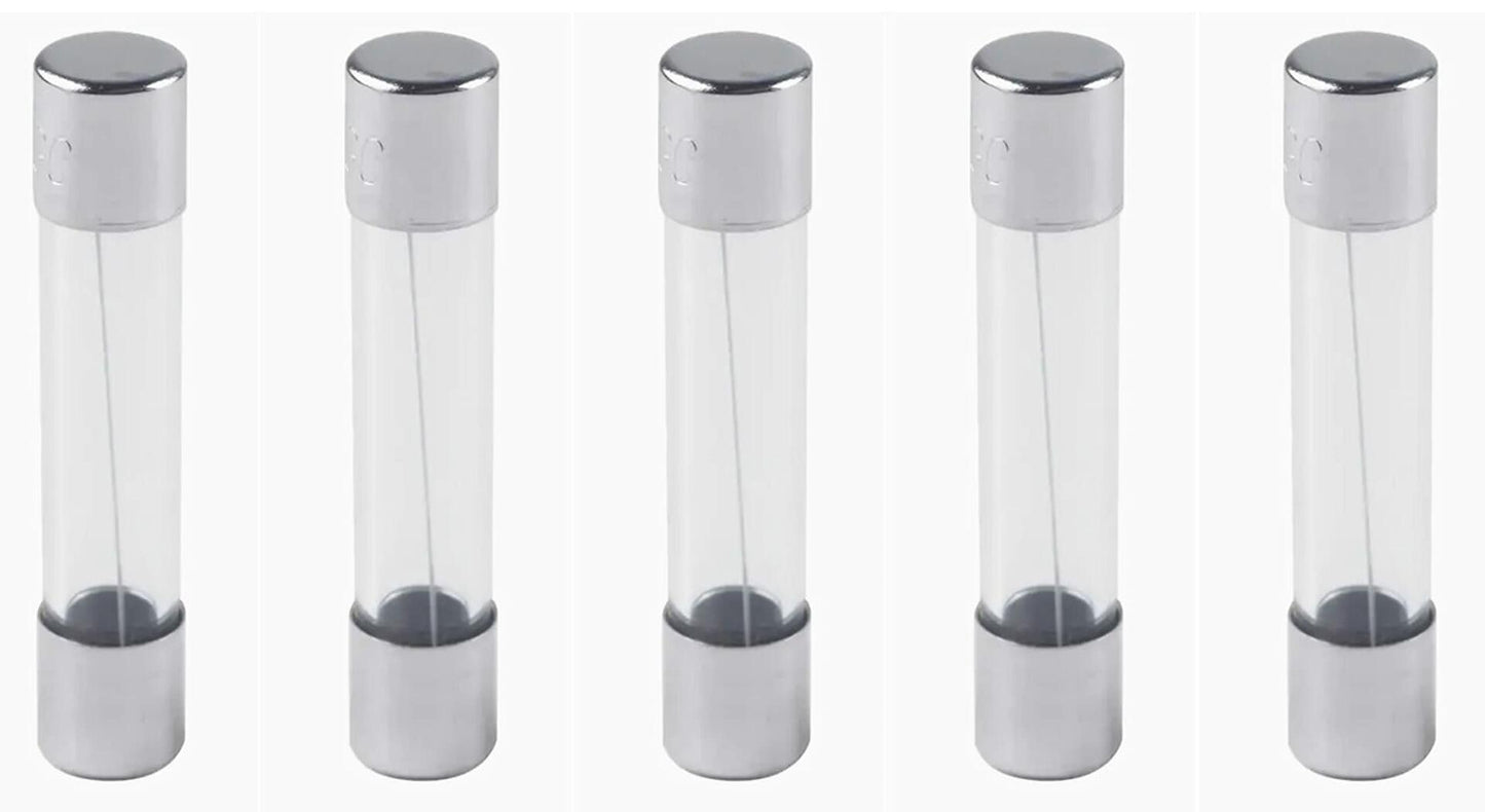 Bussmann AGC-25 AGC Series Fuse, Fast Acting, 25 Amp, 32V, Glass Tube, 1/4" x 1-1/4" (Pack of 5)