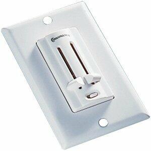 Casablanca 62287, 4-Speed Dual-Slide Fan / Light Control (White)