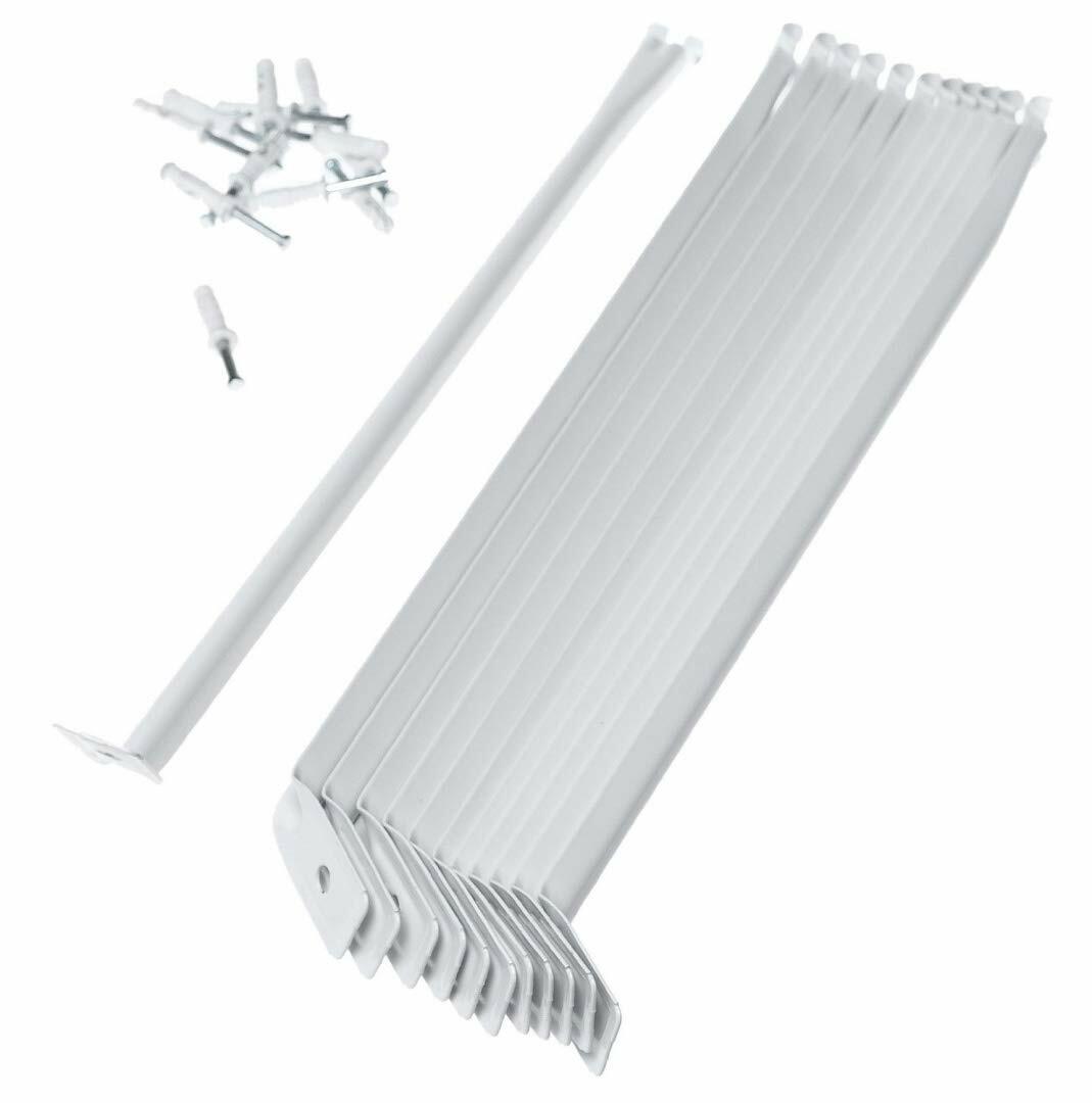 ClosetMaid 16-Inch Shelf Support Brackets, White, 12-Pack #1776