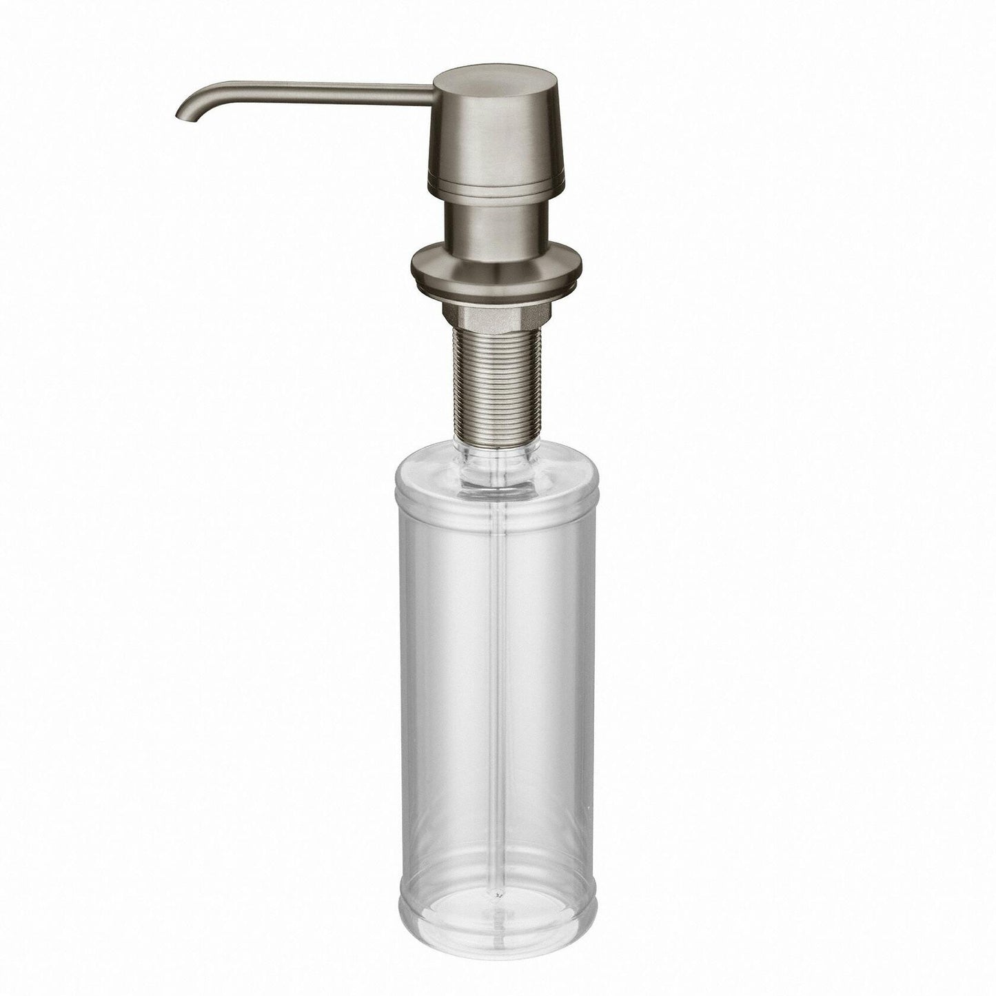 Kraus KSD-30SN Soap Dispenser Satin Nickel, Height: 2.1 inchesReach: 3.5 inches