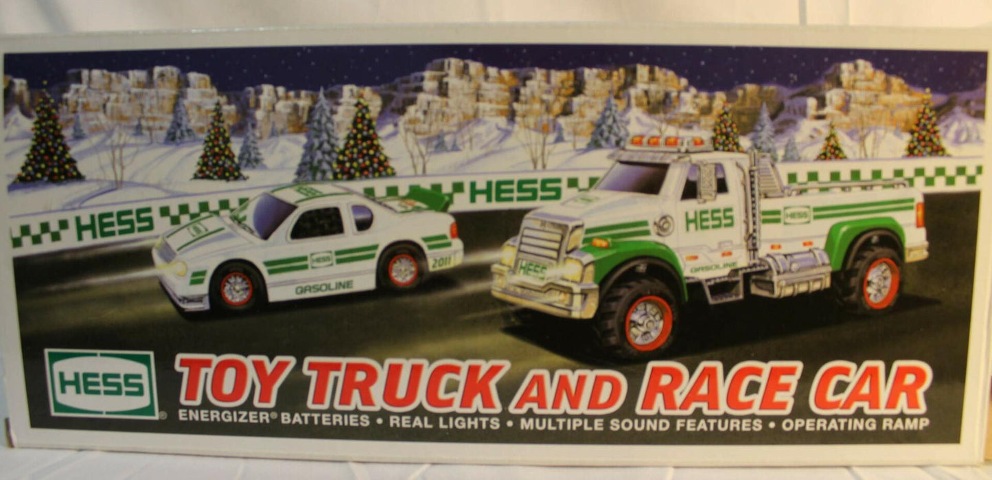 Hess 2011 Toy Truck and Race Car