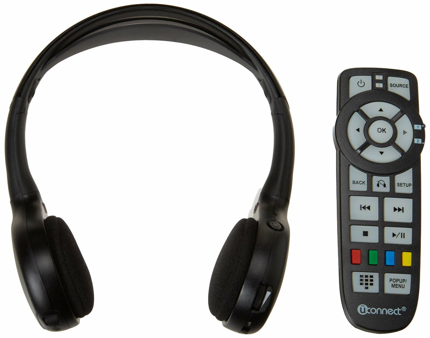 Dodge Grand Caravan uConnect Headphones and DVD Remote 2013 2014