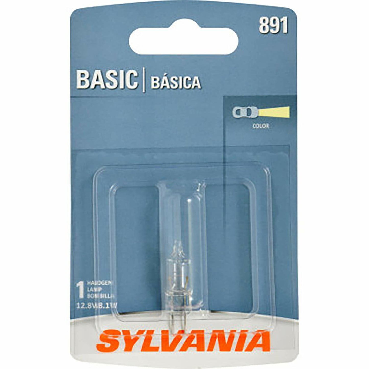 SYLVANIA - 891 Basic - Halogen Light Bulb for Fog and Center High-Mount Stop Light (Contains 1 Bulb)