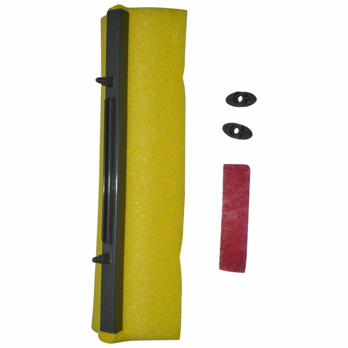 Quickie Clean Results Roller Jumbo Sponge Mop Refill - Works on Type P Mops � 12 Inch Sponge