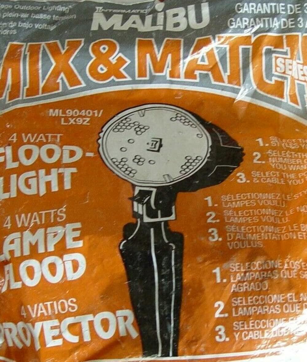 Intermatic #ML90401-10 4W Bulb Floodlight