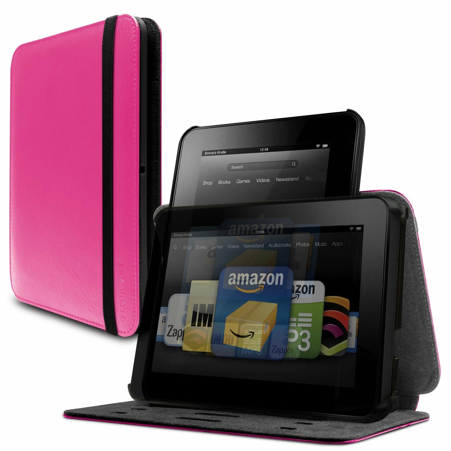 Marware Revolve Portrait and Landscape Standing Case for Kindle Fire HD 8.9", Pink (will not fit HDX models)