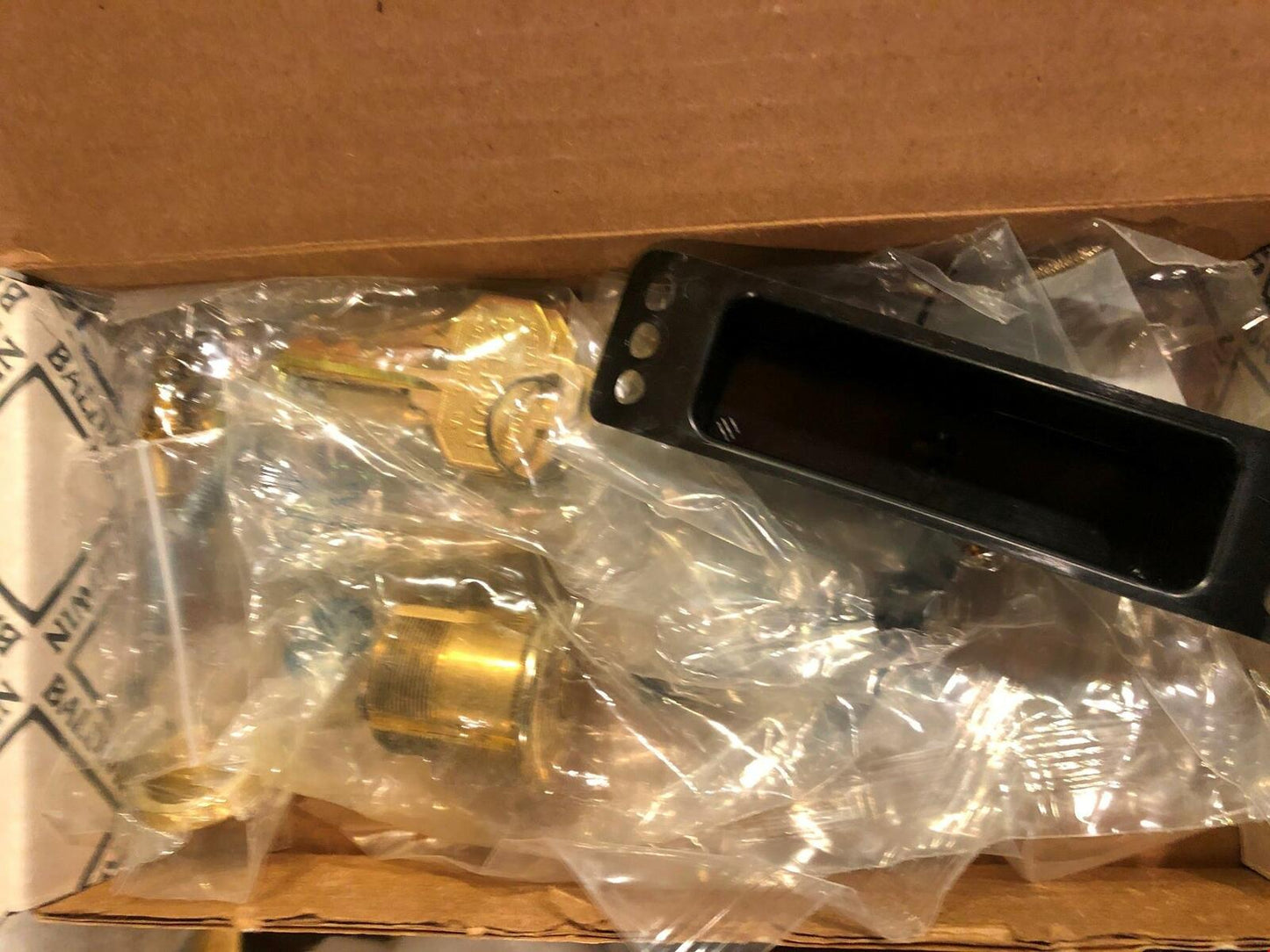Baldwin Hardware 6567.003.ENTR Trenton Set Trim Front Door Handle
